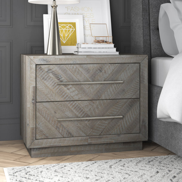 Driftwood Nightstand Wayfair